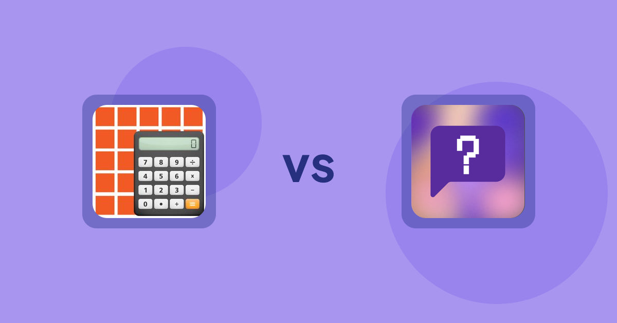Shopify Product Display Apps: DIY Quantity Calculator vs FAQbucket ‑ Help Center & FAQ