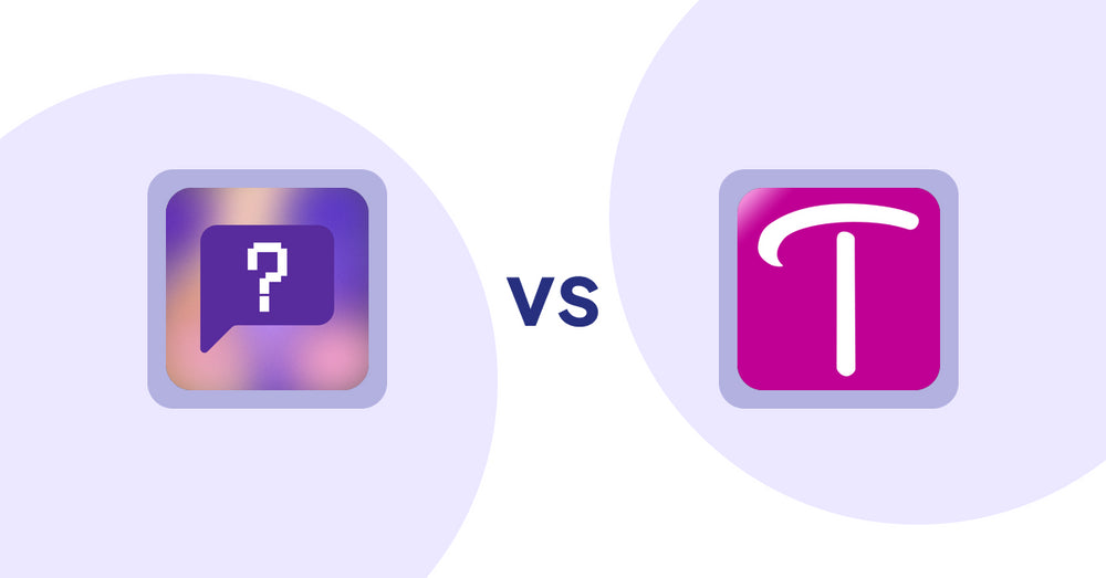 Shopify Product Display Apps: FAQbucket ‑ Help Center & FAQ vs. WS Transparency