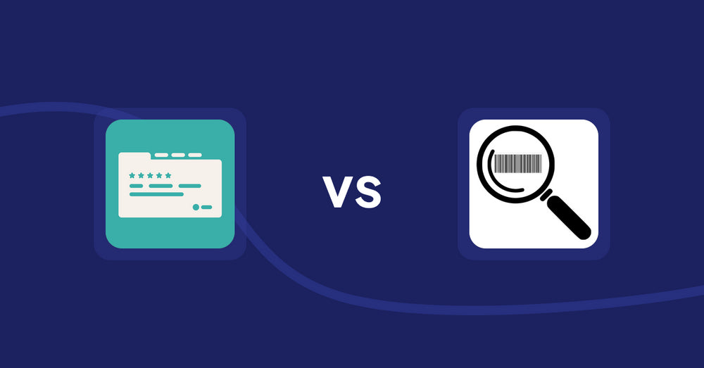 Shopify Product Display Apps: Smart Tabs ‑ Product Tabs vs. ScanZ ‑ Find and Import Easy