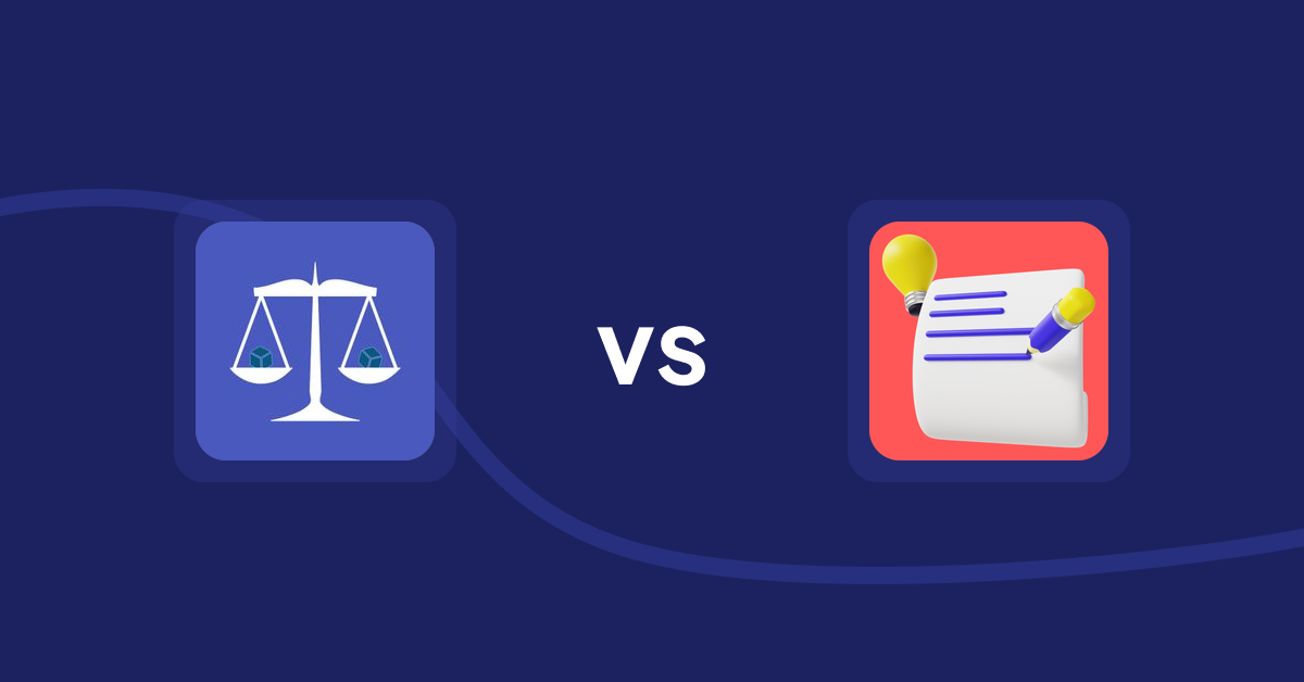 Shopify Product Display Apps: Equate ‑ Product Compare vs Wordo ‑ ChatGPT AI Description