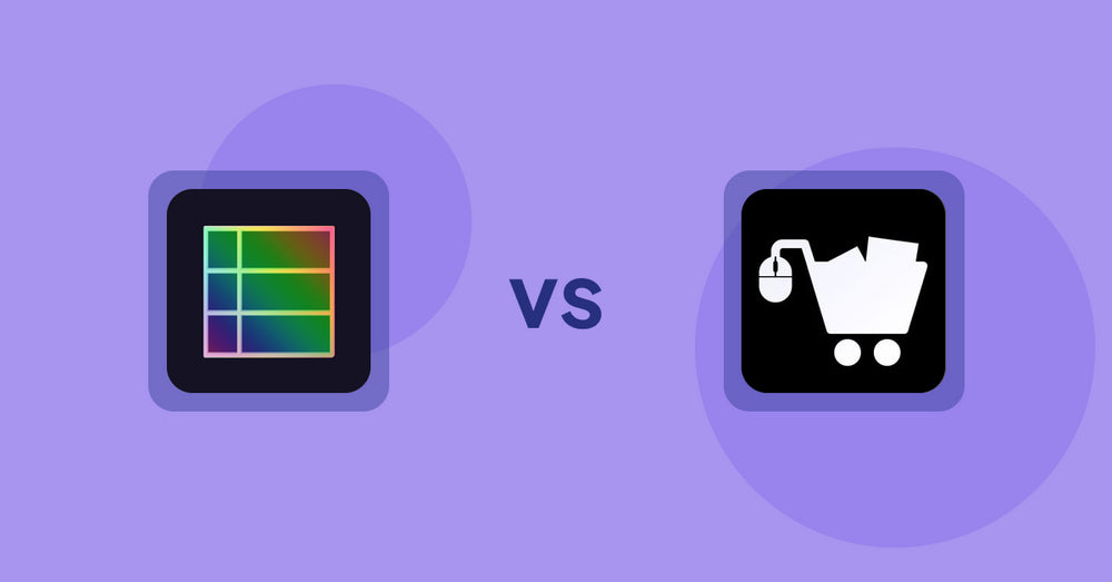 Shopify Product Display Apps: TableFlow Specification Table vs. LM Add To Cart Sticky