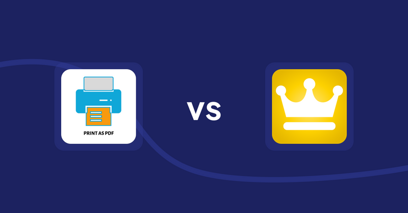 Shopify Product Display Apps: LitPDP ‑ Print as PDF vs Awesome Ranking
