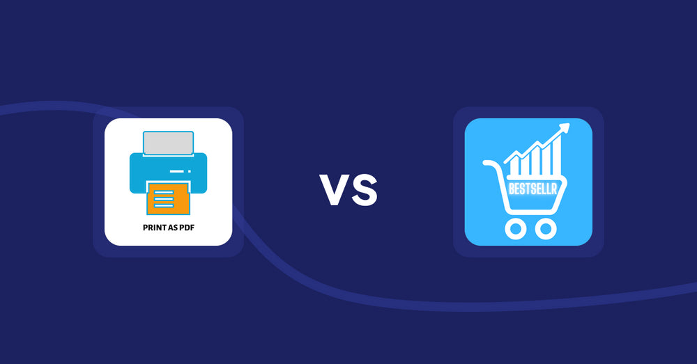 Shopify Product Display Apps: LitPDP ‑ Print as PDF vs Bestsellr