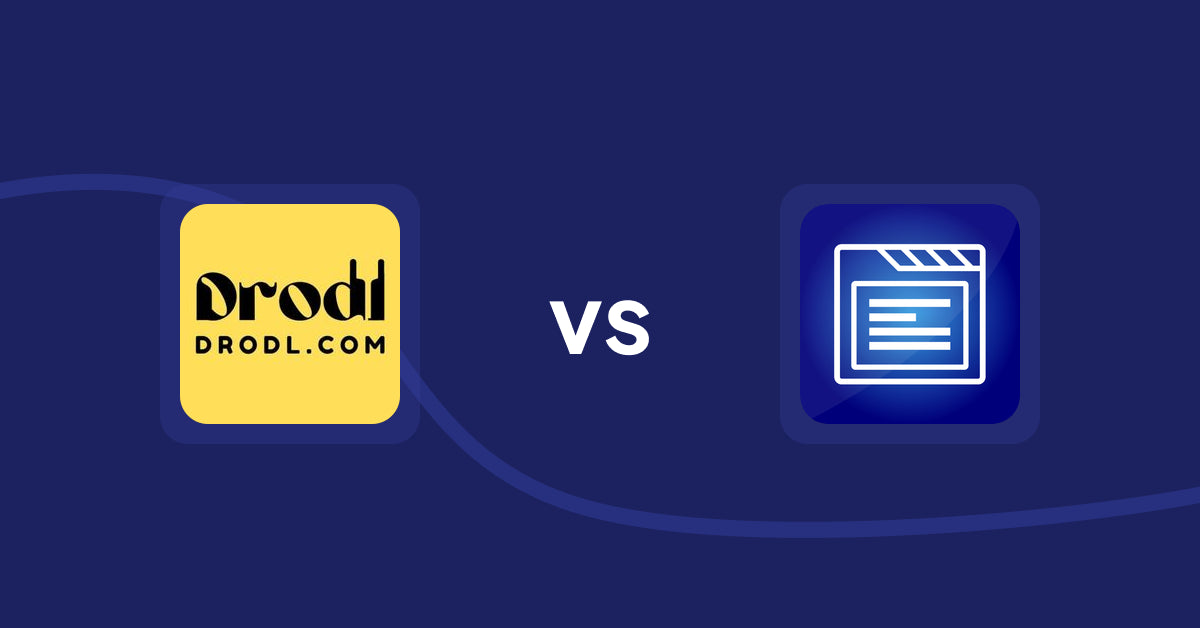 Shopify Product Display Apps: Drodl: Hide SoldOut Products vs My Tabs 2.0