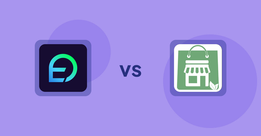 Shopify Product Display Apps: EasyDisplay: Product Showcase vs Greeniemart