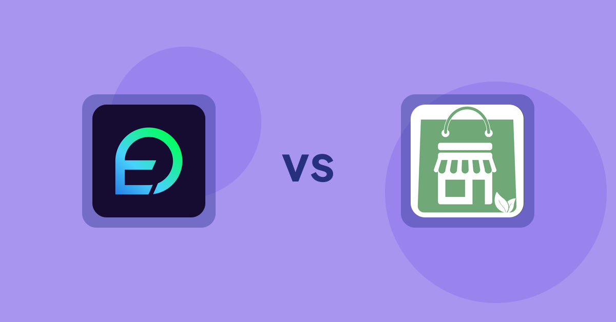 Shopify Product Display Apps: EasyDisplay: Product Showcase vs Greeniemart