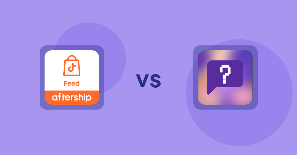 Shopify Product Display Apps: AfterShip Feed for TikTok Shop vs. FAQbucket ‑ Help Center & FAQ