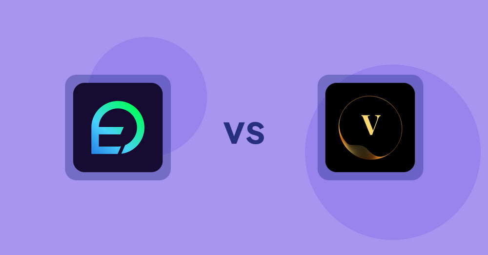 Shopify Product Display Apps: EasyDisplay: Product Showcase vs. ProductTube