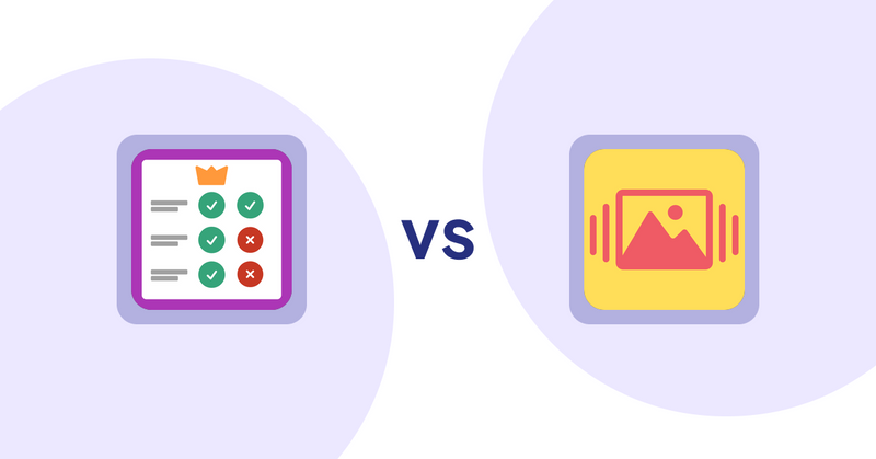 Shopify Product Display Apps: Pretty Comparison Tables vs Slidy Testimonial Carousel