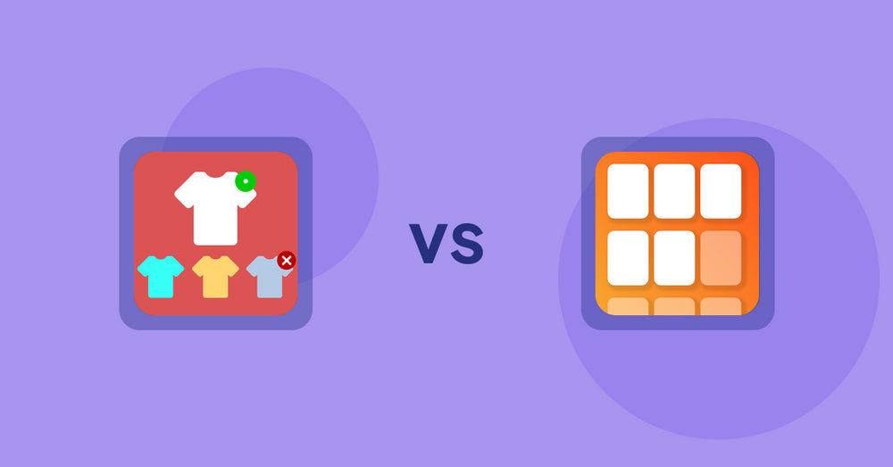 Shopify Product Display Apps: ST: Product & Collection Sort vs Scroll Bee ‑ Infinite Scroll