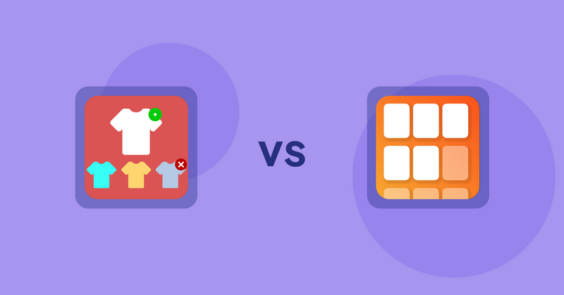 Shopify Product Display Apps: ST: Product & Collection Sort vs Scroll Bee ‑ Infinite Scroll