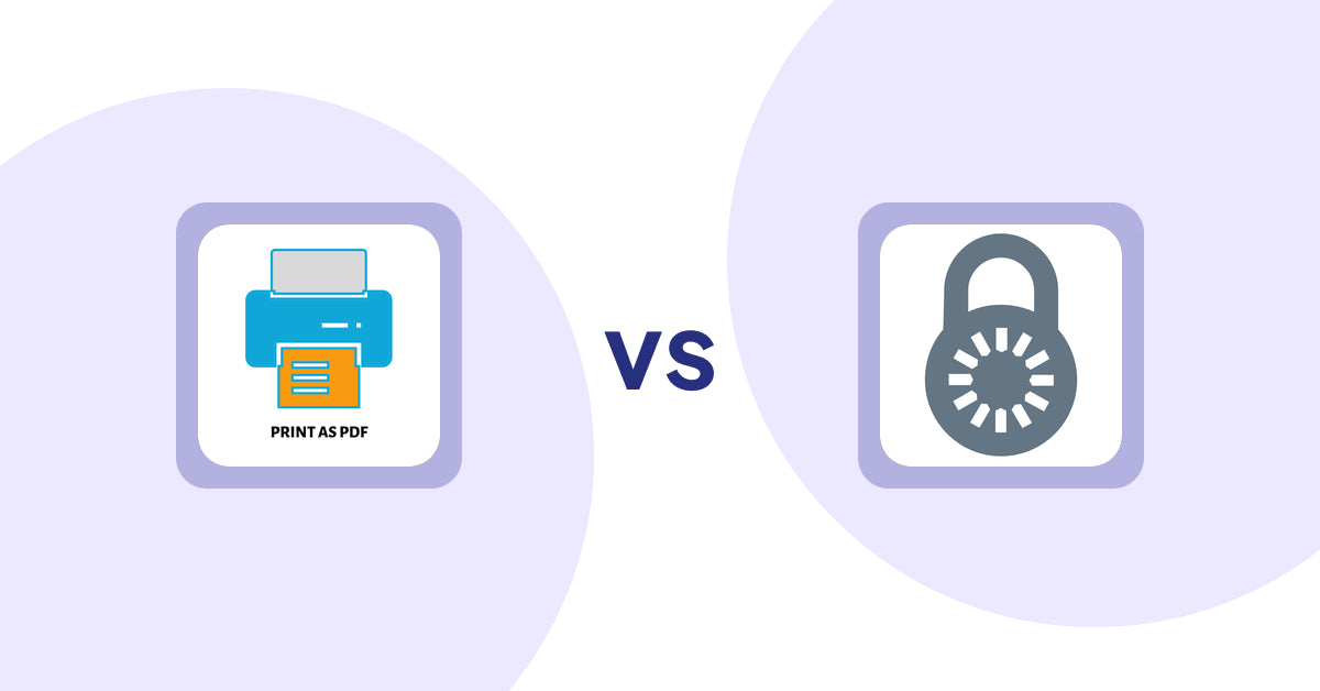 Shopify Product Display Apps: LitPDP ‑ Print as PDF vs Reveal Lock Manager