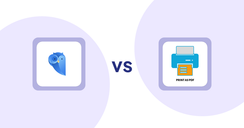 Shopify Product Display Apps: Findify Search & Merchandise vs LitPDP ‑ Print as PDF