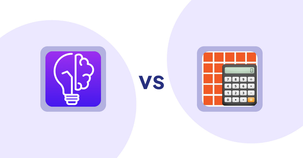 Shopify Product Display Apps: GoWise: AI Product Description vs DIY Quantity Calculator