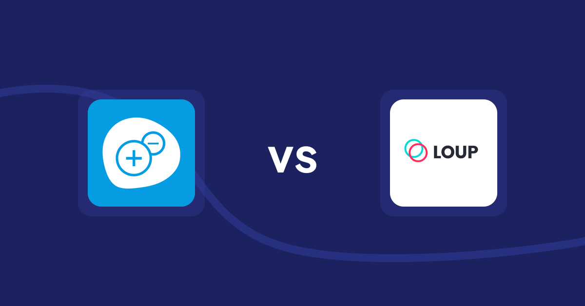 Shopify Product Display Apps: Extendons Quantity Selector vs Loup: Sell on Instagram