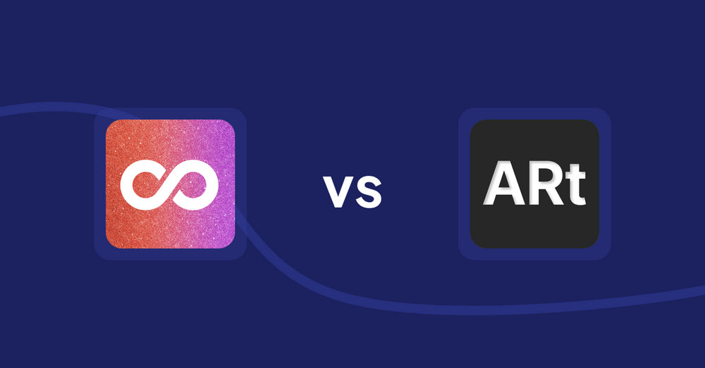 Shopify Product Display Apps: Infinite Scroll Pro vs. Wall Art Viewer AR