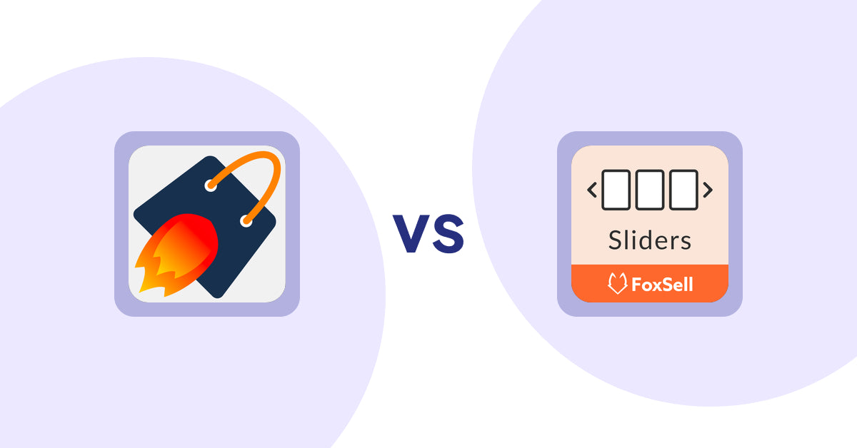 Shopify Product Display Apps: Cross Sell & Upsell Pro vs FoxSell Slider & Carousel