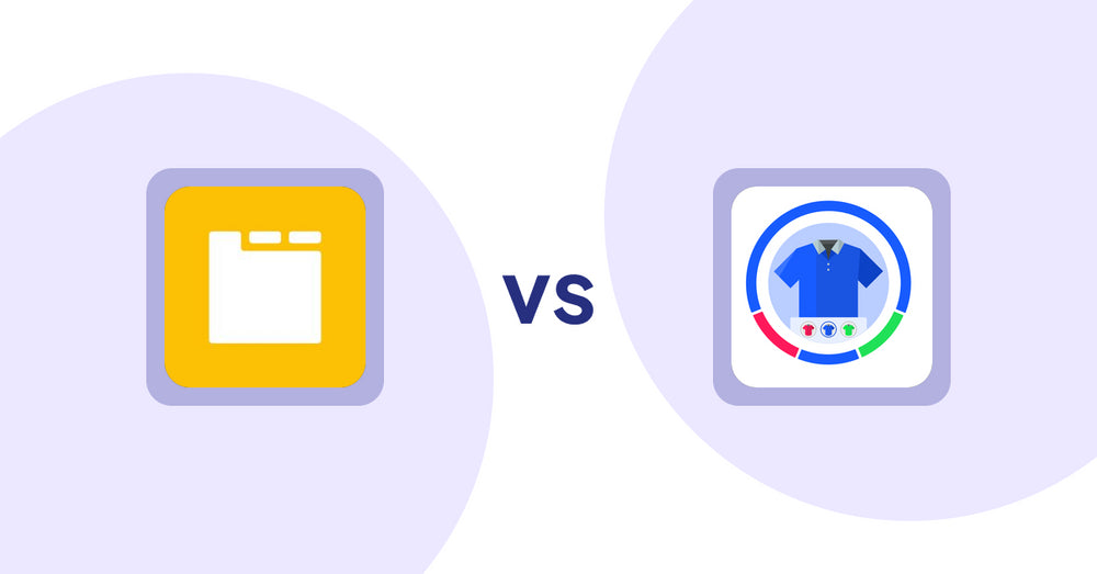 Shopify Product Display Apps: Ymq Product Tabs vs EVS ‑ Easy Variation Swatches
