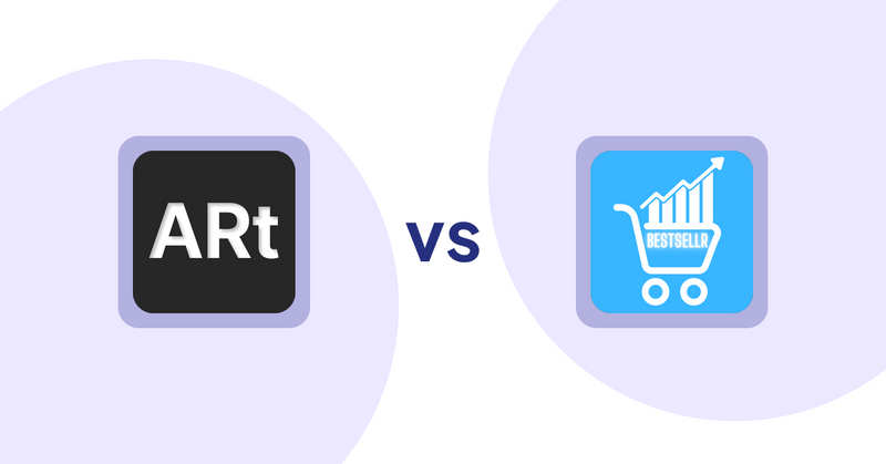 Shopify Product Display Apps: Wall Art Viewer AR vs Bestsellr