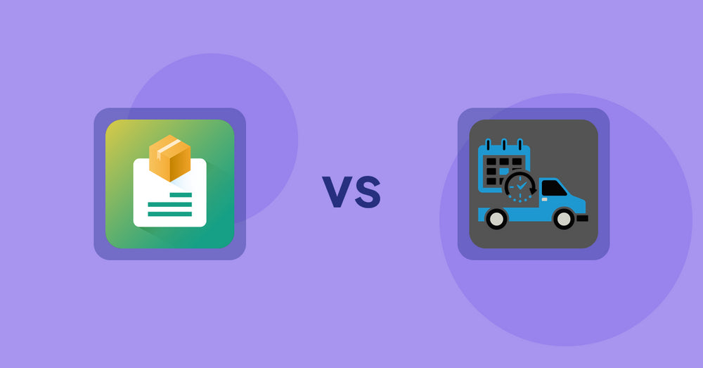 Shopify Product Display Apps: Product Descriptions by AMP vs H3 Estimated Delivery