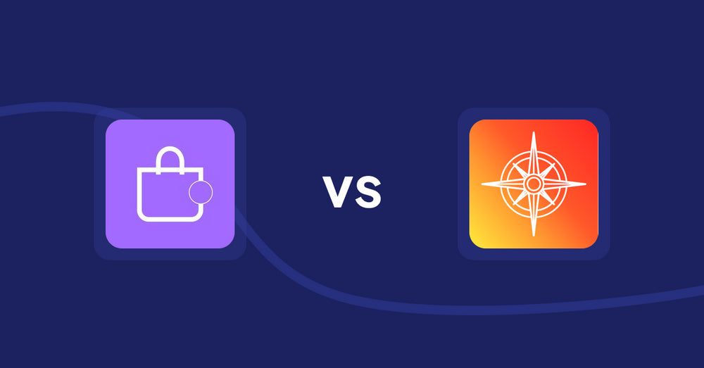 Shopify Product Display Apps: ShowMe: Product Showcases vs Compass Navigation