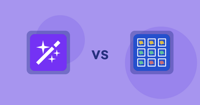 Shopify Product Display Apps: Magi ‑ AI Write Description vs Pixc: Visual Merchandising