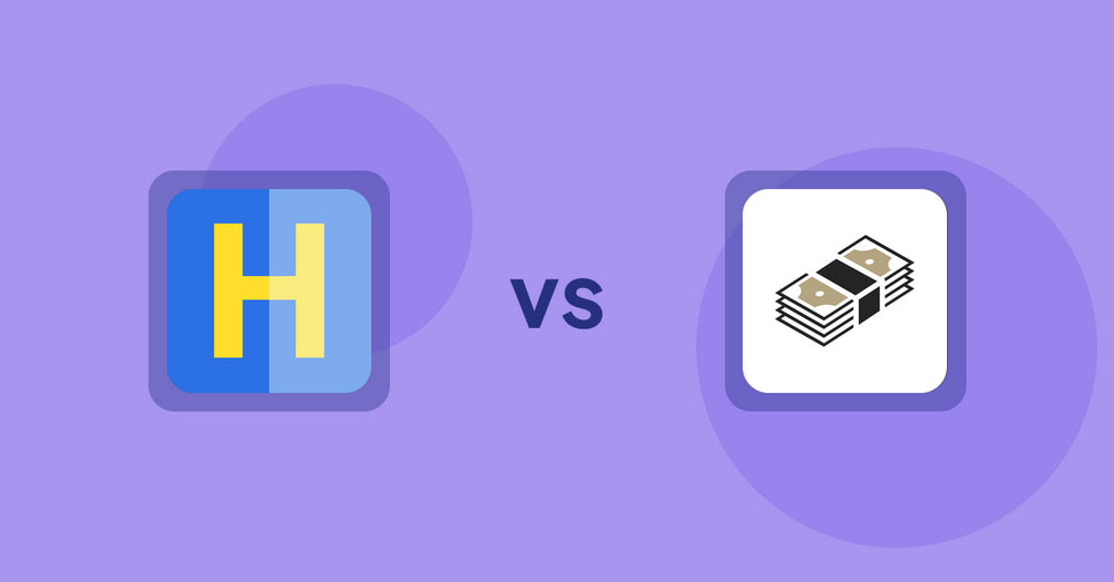 Shopify Product Display Apps: HiVar : Hide Sold Out Variants vs. シンプルクラウドファンディング｜お手軽自社クラファン