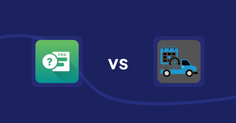 Shopify Product Display Apps: FAQ Expert: Product FAQ vs H3 Estimated Delivery