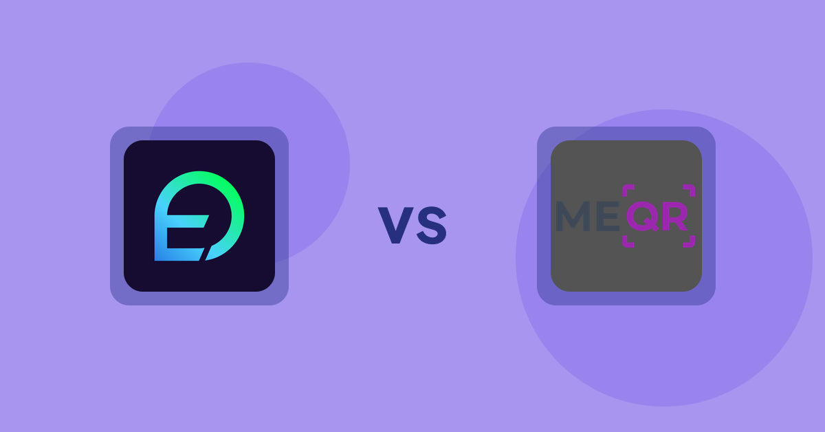 Shopify Product Display Apps: EasyDisplay: Product Showcase vs ME‑QR