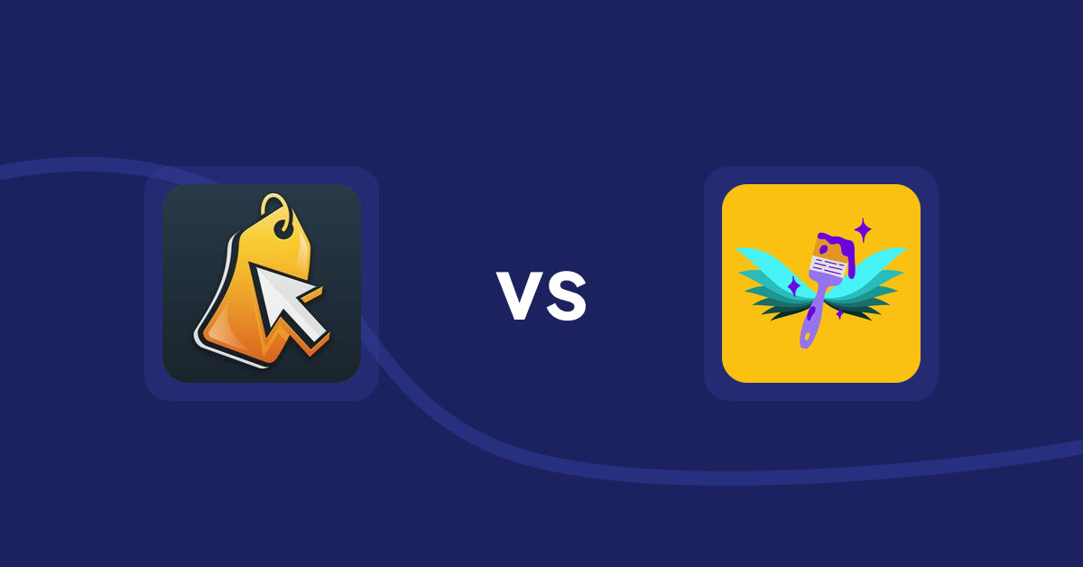 Shopify Product Display Apps: Iconic: Product Features vs Badgfly ‑ Product Personalizer