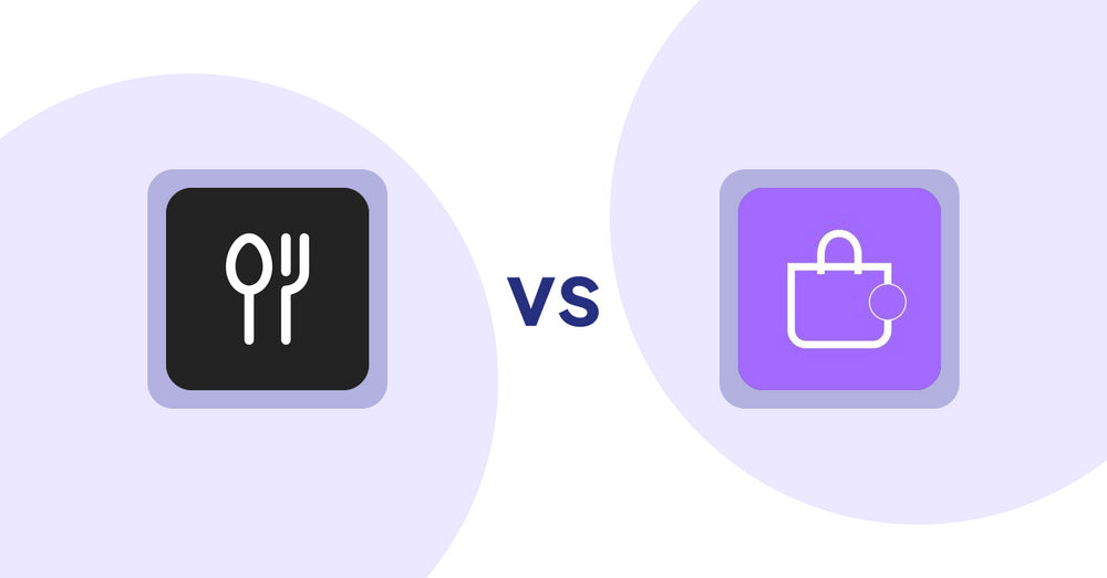 Shopify Product Display Apps: ServeUp ‑ Restaurant Menu vs ShowMe: Product Showcases