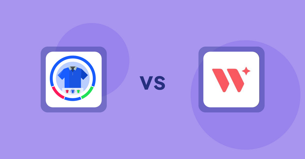 Shopify Product Display Apps: EVS ‑ Easy Variation Swatches vs Wizart Visualizer