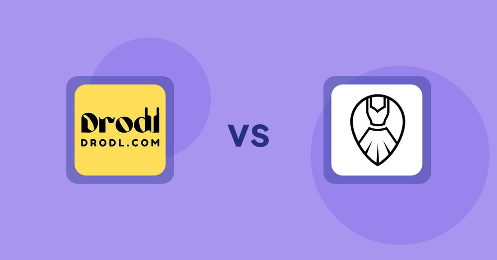 Shopify Product Display Apps: Drodl: Hide SoldOut Products vs AI Stylist