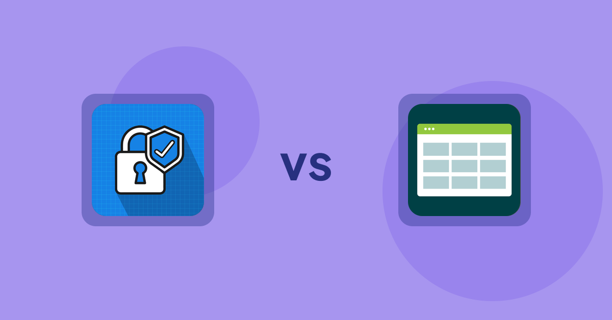 Shopify Product Display Apps: B2B Essential Locks vs. Product Table