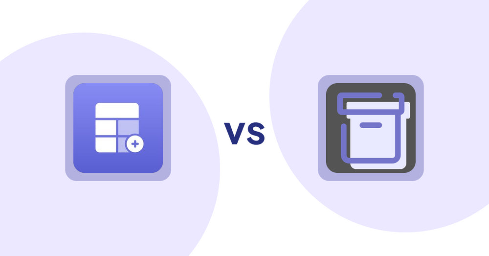 Shopify Product Display Apps: Eazy Specification Tags Table vs Shelfify