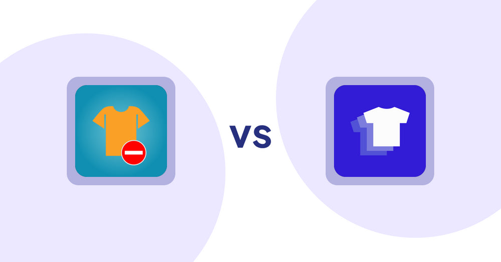 Shopify Product Display Apps: Products Unavailable vs Xpander