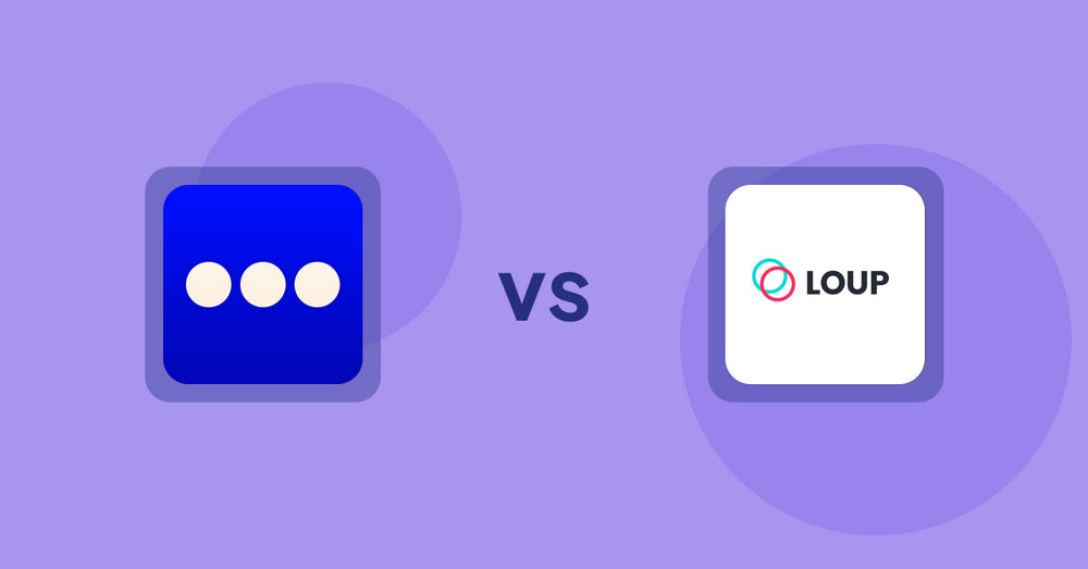 Shopify Product Display Apps: Vario ‑ Variation Swatches vs Loup: Sell on Instagram