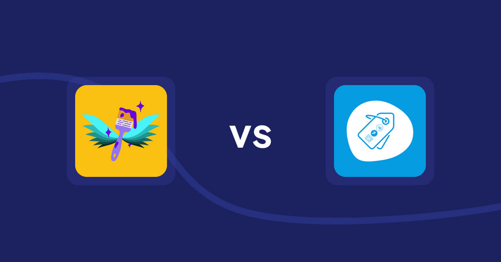 Shopify Product Display Apps: Badgfly ‑ Product Personalizer vs Extendons Product Tag Images