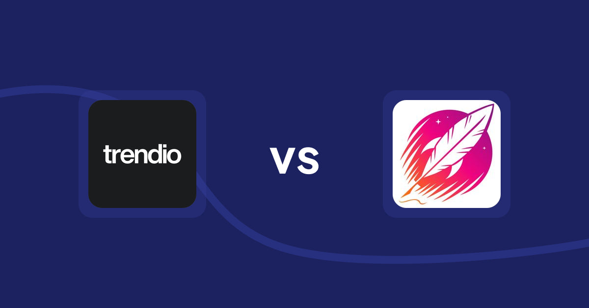 Shopify Product Display Apps: Trendio vs Wordsmith: Content Generator