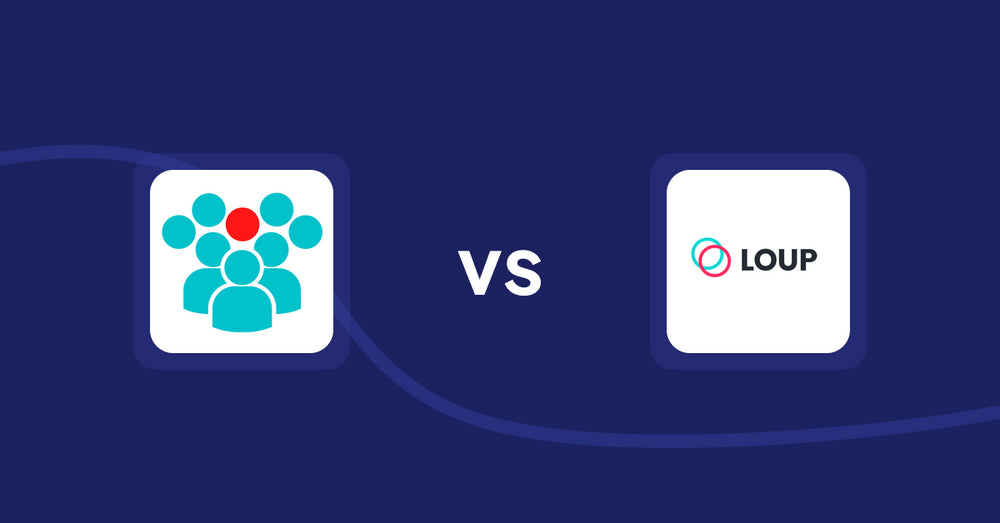 Shopify Product Display Apps: Today's Project Urgency Stock vs Loup: Sell on Instagram