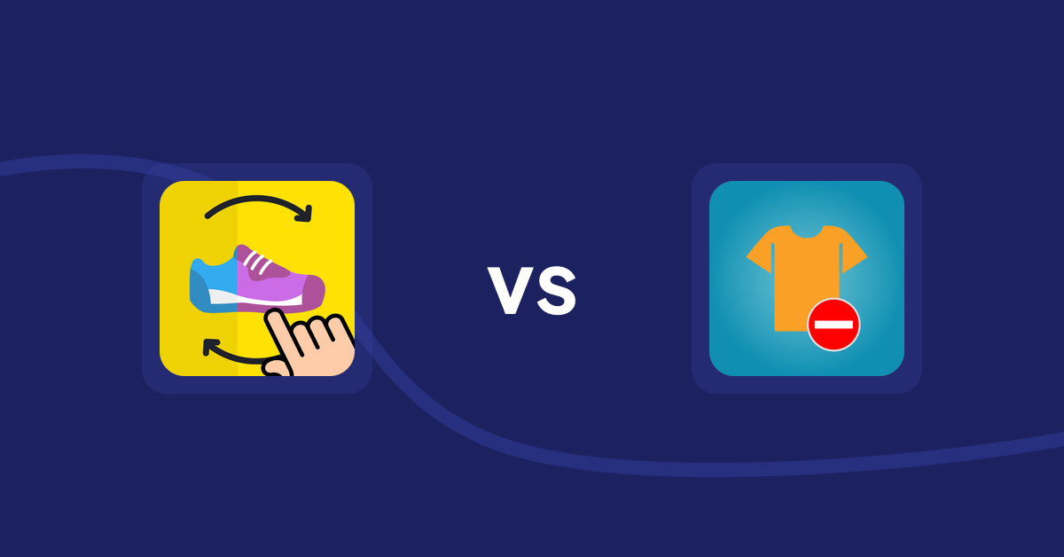 Shopify Product Display Apps: GG Quick View & Hover Slider vs Products Unavailable