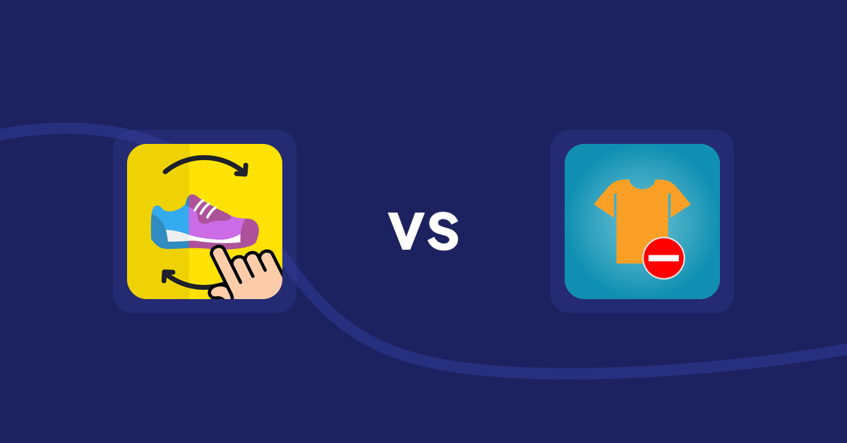 Shopify Product Display Apps: GG Quick View & Hover Slider vs Products Unavailable