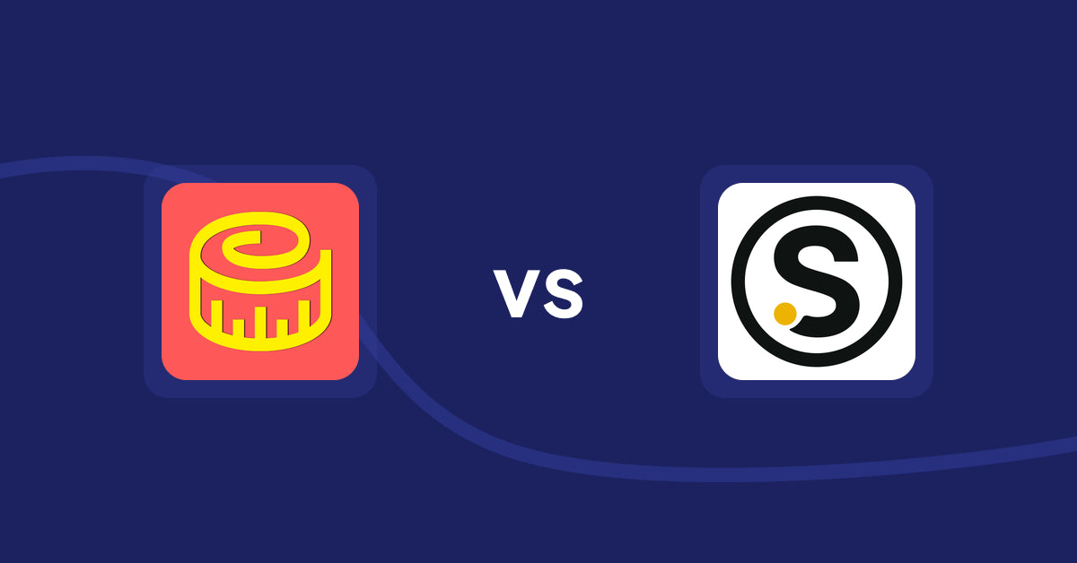 Shopify Product Display Apps: Snake Size Chart & Size Guide vs Seedtrace Transparency App