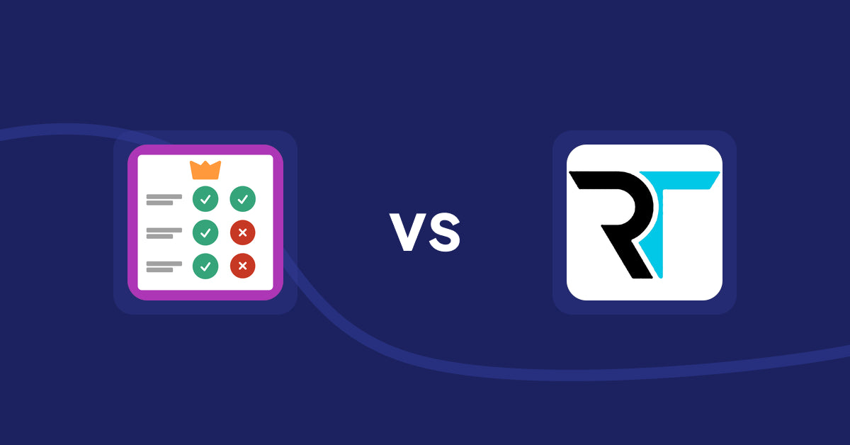 Shopify Product Display Apps: Pretty Comparison Tables vs Cost Per Item