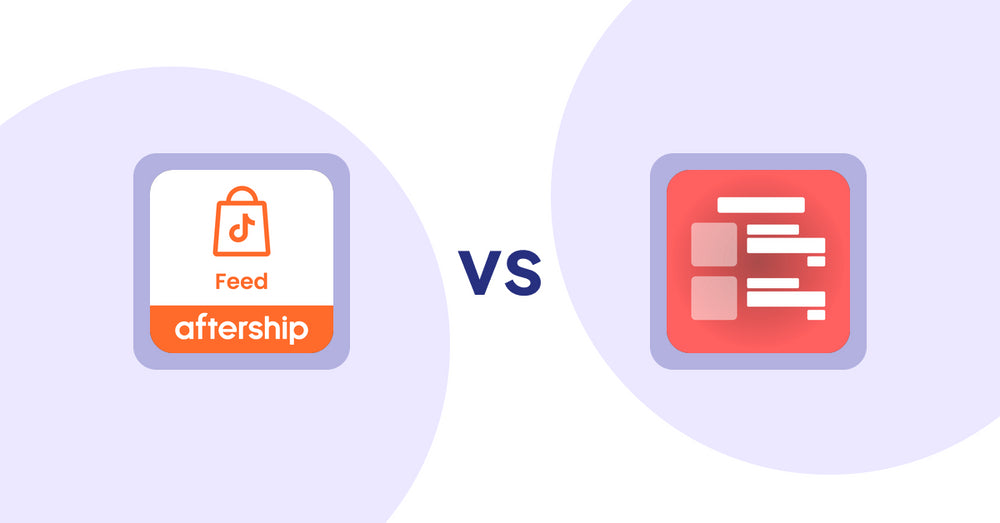 Shopify Product Display Apps: AfterShip Feed for TikTok Shop vs. Menulog