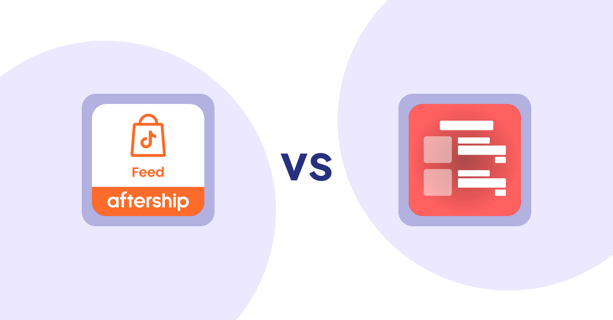 Shopify Product Display Apps: AfterShip Feed for TikTok Shop vs. Menulog