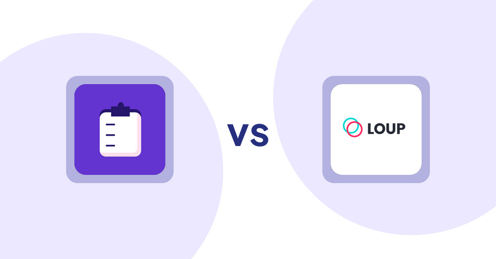 Shopify Product Display Apps: WSH Order Form & ReOrder vs Loup: Sell on Instagram