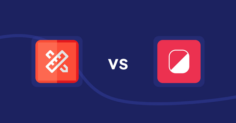 Shopify Product Display Apps: RT: Size Chart, Size Guide vs Poloriz ‑ Shoppable Stories