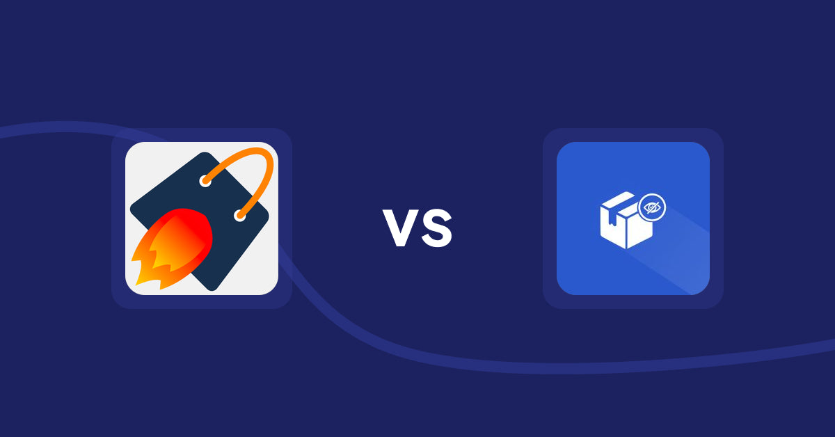 Shopify Product Display Apps: Cross Sell & Upsell Pro vs Addify ‑ Hide Products