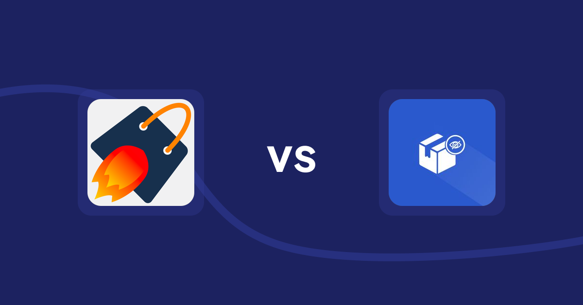 Shopify Product Display Apps: Cross Sell & Upsell Pro vs Addify ‑ Hide Products